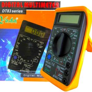 Multímetro Digital Negro con Buzzer