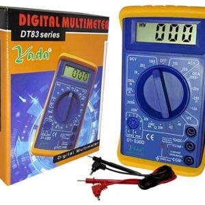 Multímetro Digital Azul con Buzzer